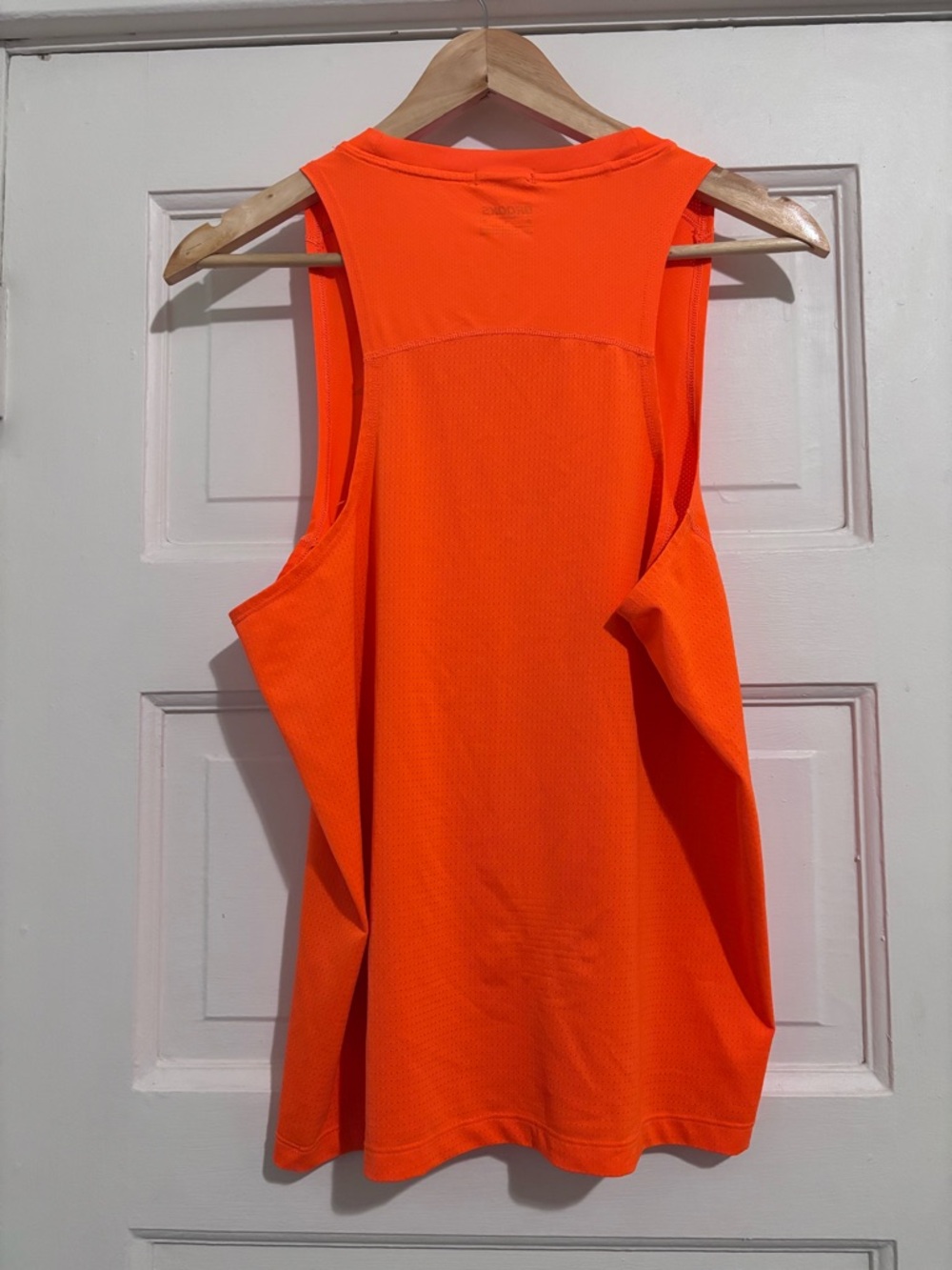 Brooks Neon Orange Men's Running Tank - Picture 3 of 3
